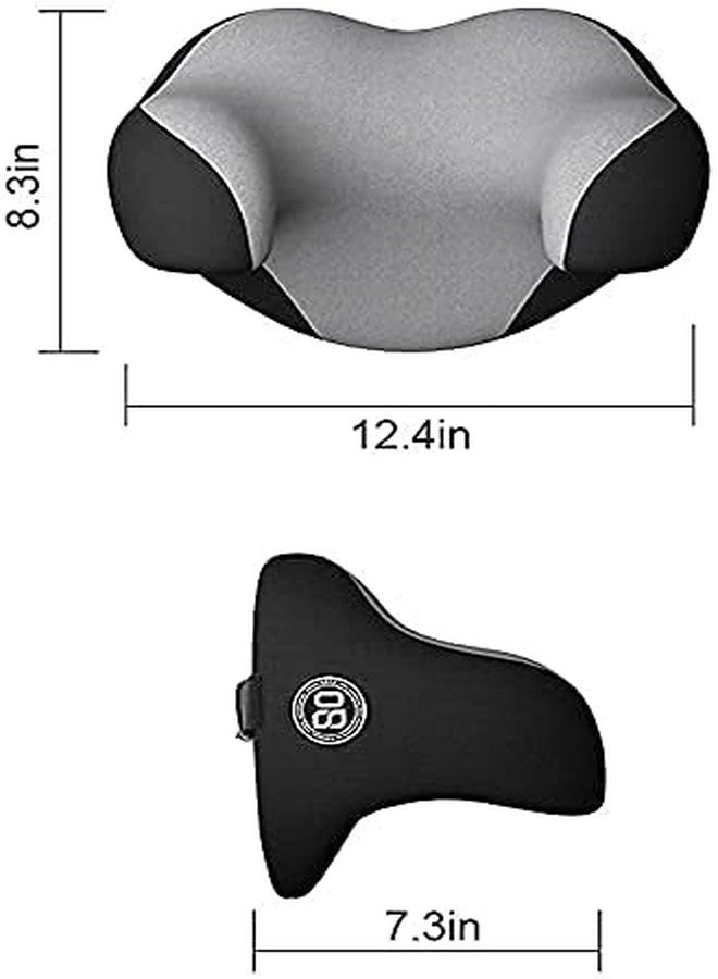 Ritmo Car Neck Rest Pillows, Ergonomic Luxury Car Neck Pillow for Car Seat Headrest Pillow Car Head Rest Relieve Neck Pain, Neck Rest Cushion Memory Foam Car Headrest Pillow with Pillow Cover. - Image 4